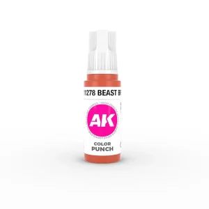AK Interactive 11278, 17 ml. 3GEN Vahşi Kahve Ultra Pigmentli maket boyası