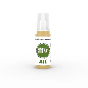 AK Interactive 11320, 17 ml. 3GEN RAL 7028 Dunkelgelb (Variant) AFV maket boyası