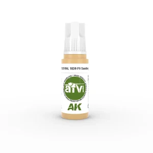 AK Interactive 11325, 17 ml. 3GEN RAL 1039 F9 Sandbeige AFV maket boyası