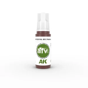 AK Interactive 11328, 17 ml. 3GEN RAL 8012 Rotbraun AFV maket boyası