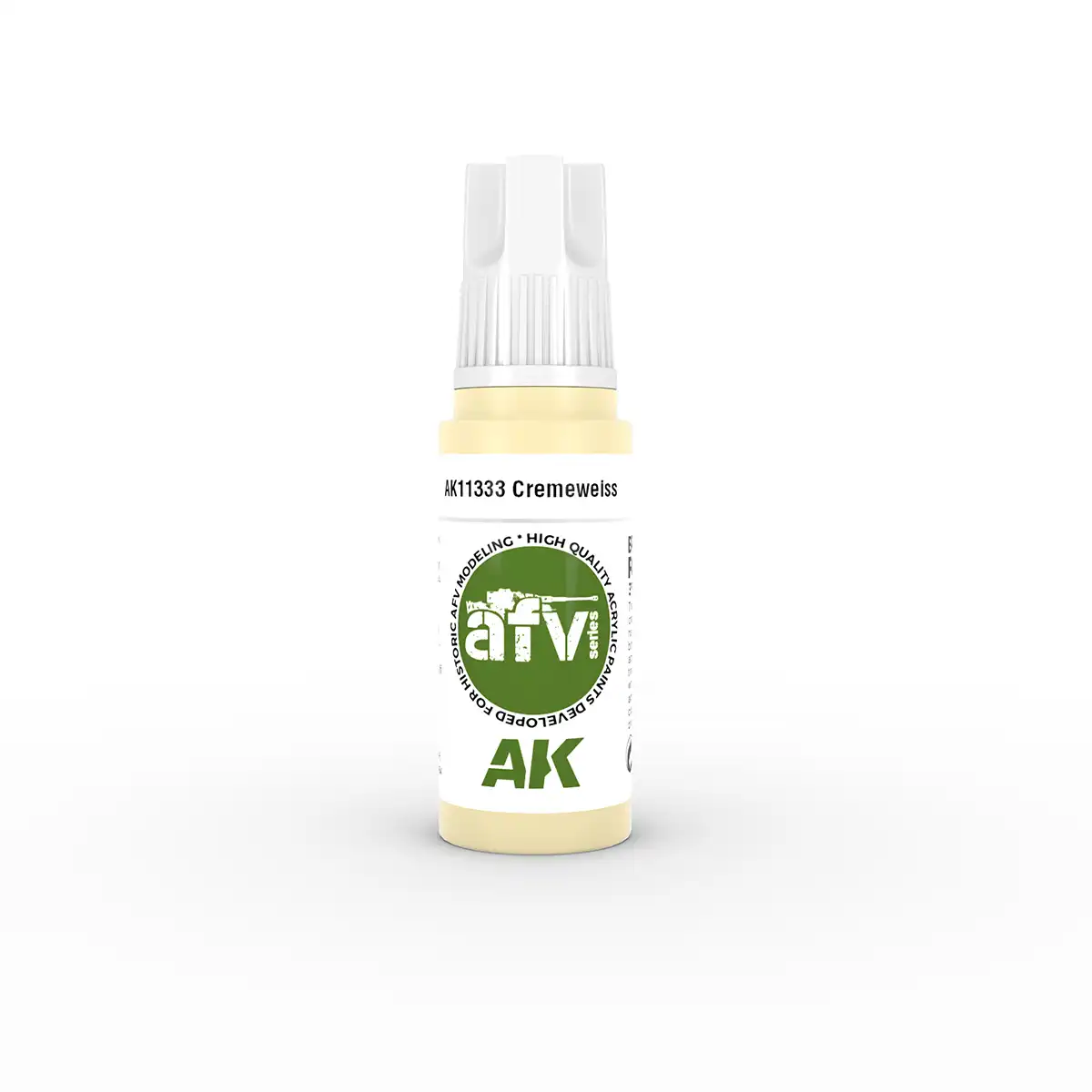 AK Interactive 11333, 17 ml. 3GEN Cremeweiss AFV maket boyası