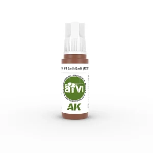 AK Interactive 11338, 17 ml. 3GEN Nº8 Earth Red (FS30117) AFV maket boyası