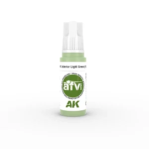 AK Interactive 11345, 17 ml. 3GEN APC Interior Light Green (FS24533) AFV maket boyası
