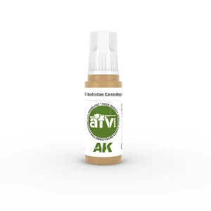 AK Interactive 11347, 17 ml. 3GEN Australian Camouflage Brown AFV maket boyası