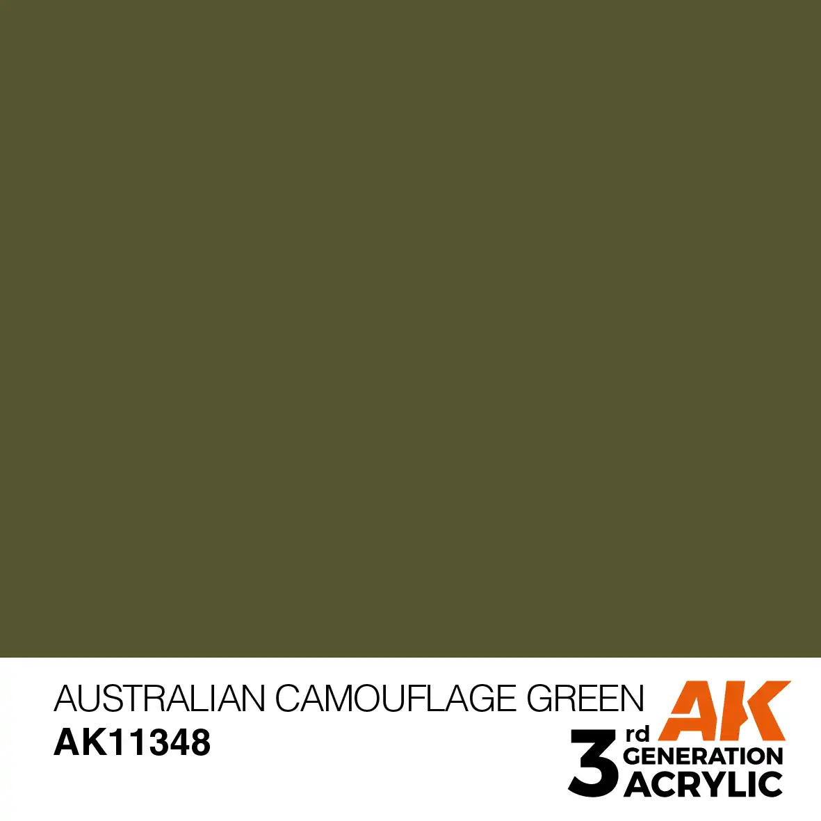 AK Interactive 11348, 17 ml. 3GEN Australian Camouflage Green AFV maket boyası - Görsel 2