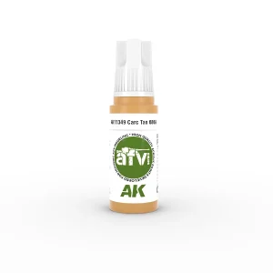 AK Interactive 11349, 17 ml. 3GEN CARC Tan 686A (FS33446) AFV maket boyası