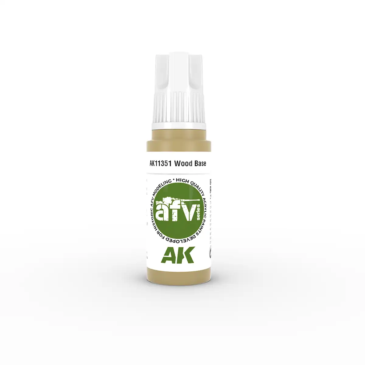 AK Interactive 11351, 17 ml. 3GEN Wood Base AFV maket boyası