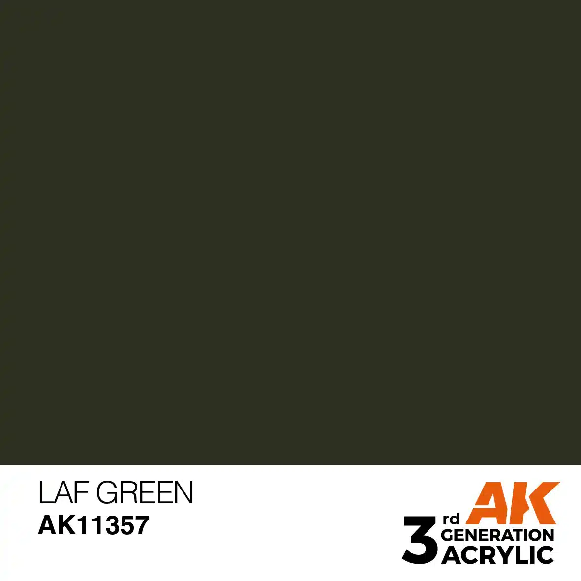 AK Interactive 11357, 17 ml. 3GEN LAF Green AFV maket boyası - Görsel 2