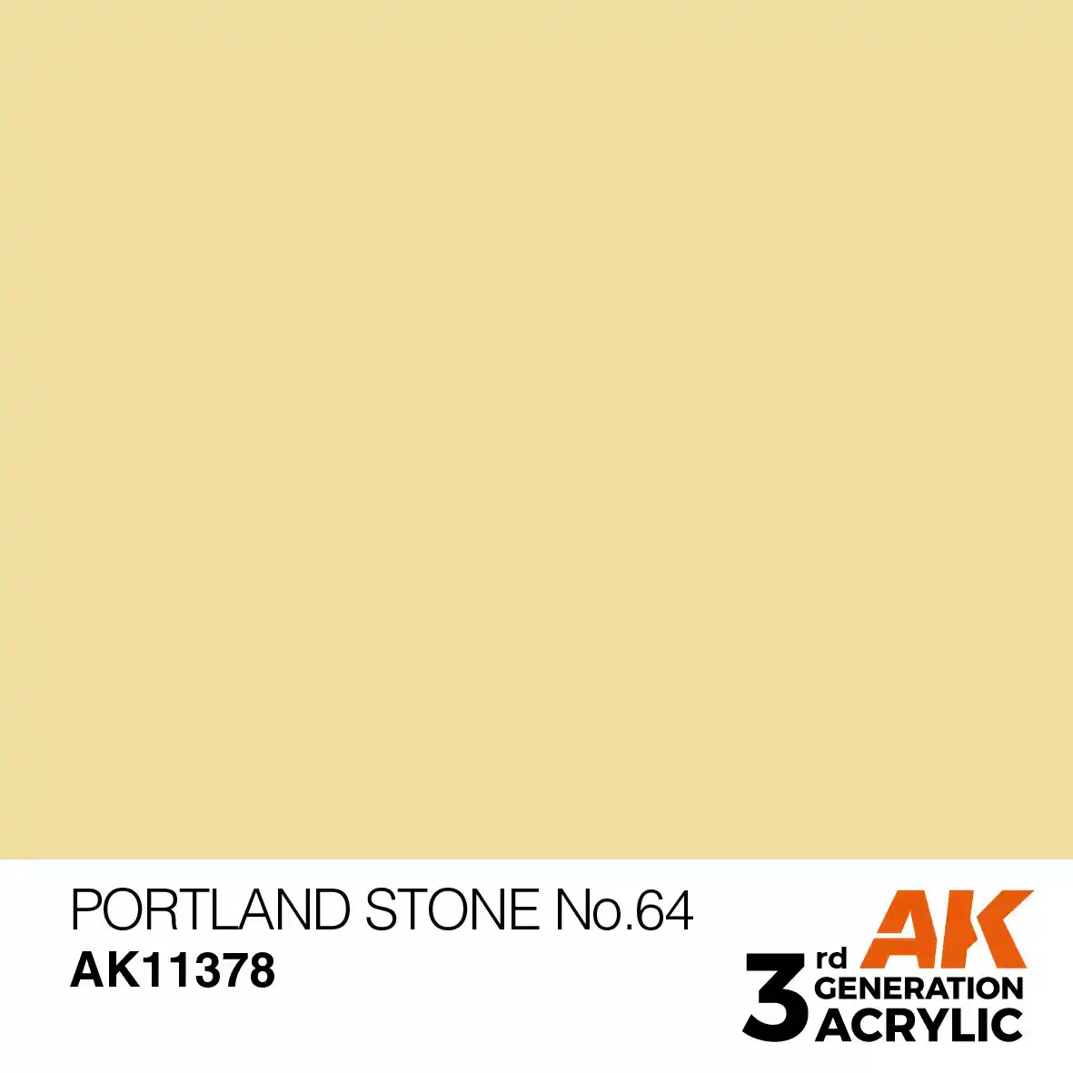 AK Interactive 11378, 17 ml. 3GEN Portland Stone No.64 AFV maket boyası - Görsel 2