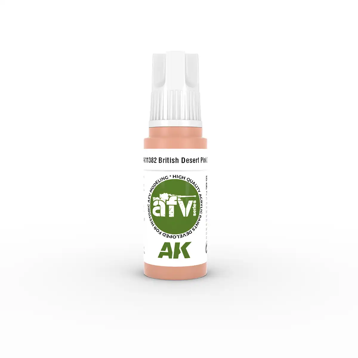 AK Interactive 11382, 17 ml. 3GEN British Desert Pink ZI AFV maket boyası