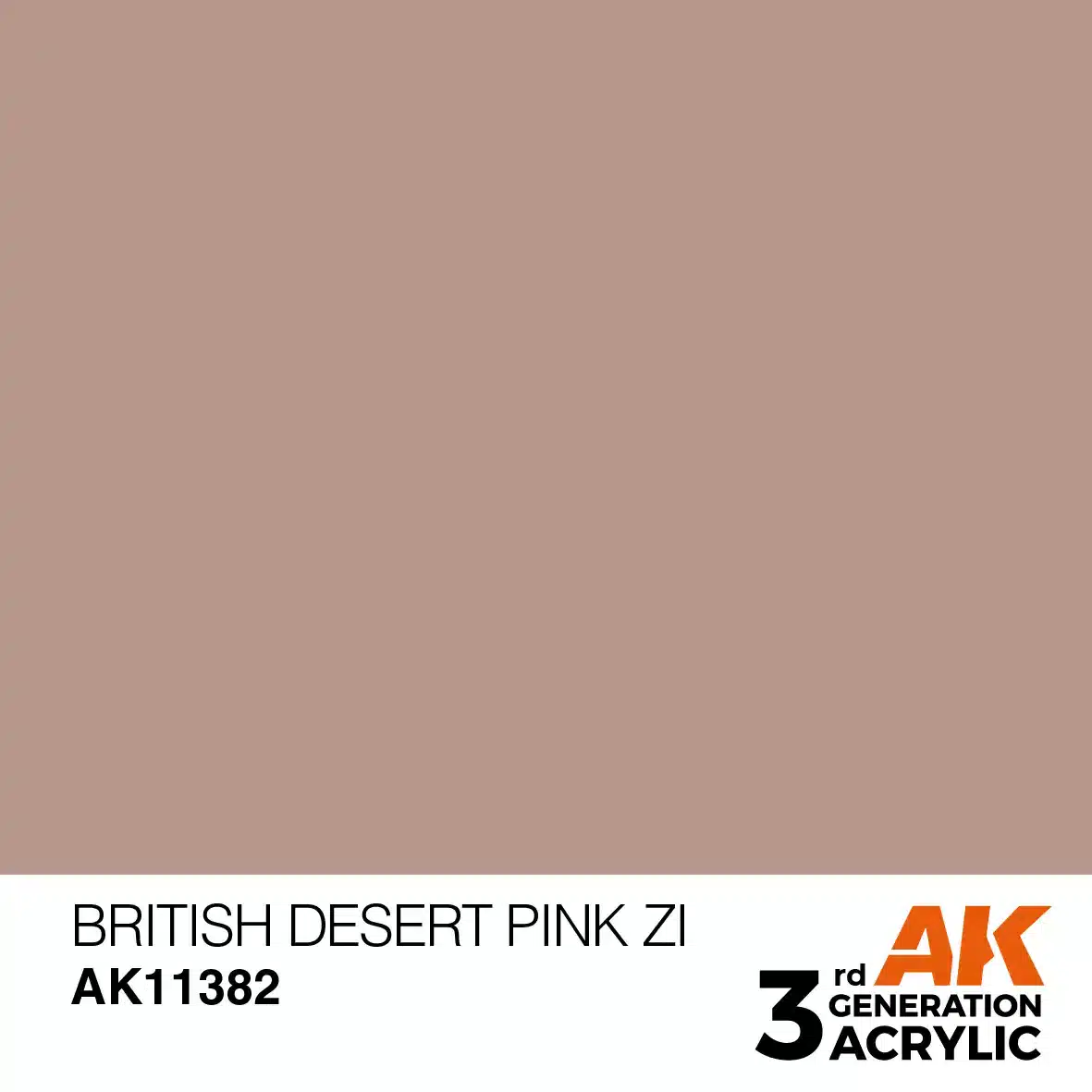 AK Interactive 11382, 17 ml. 3GEN British Desert Pink ZI AFV maket boyası - Görsel 2
