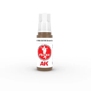 AK Interactive 11408, 17 ml. 3GEN Dot44 Brown Base Figür boyası