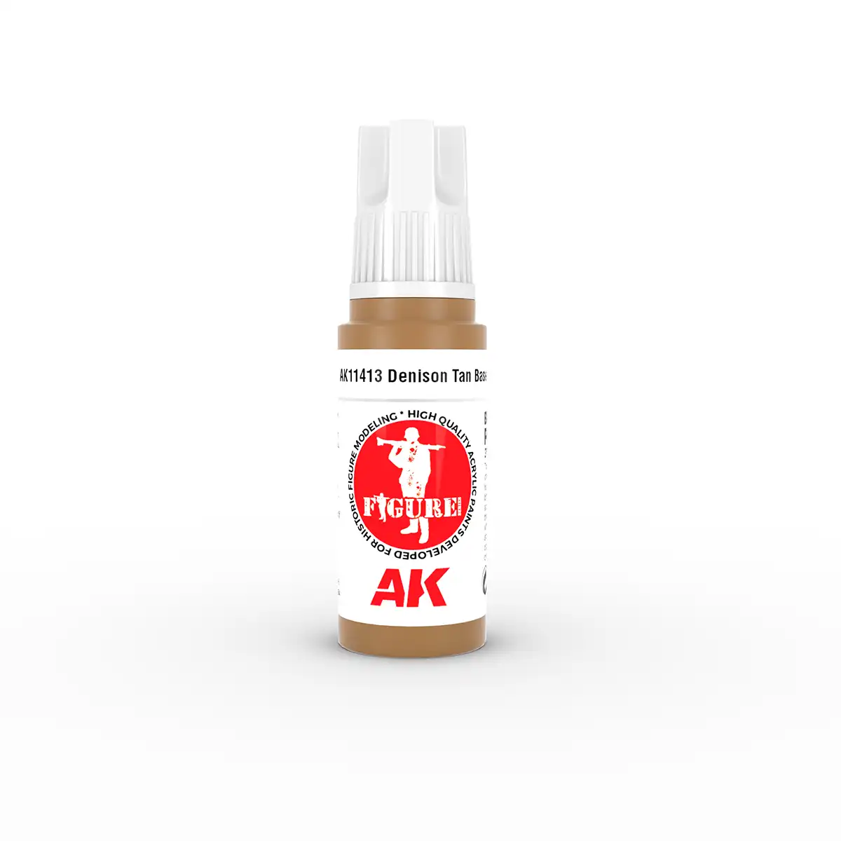AK Interactive 11413, 17 ml. 3GEN Denison Tan Base Figür boyası