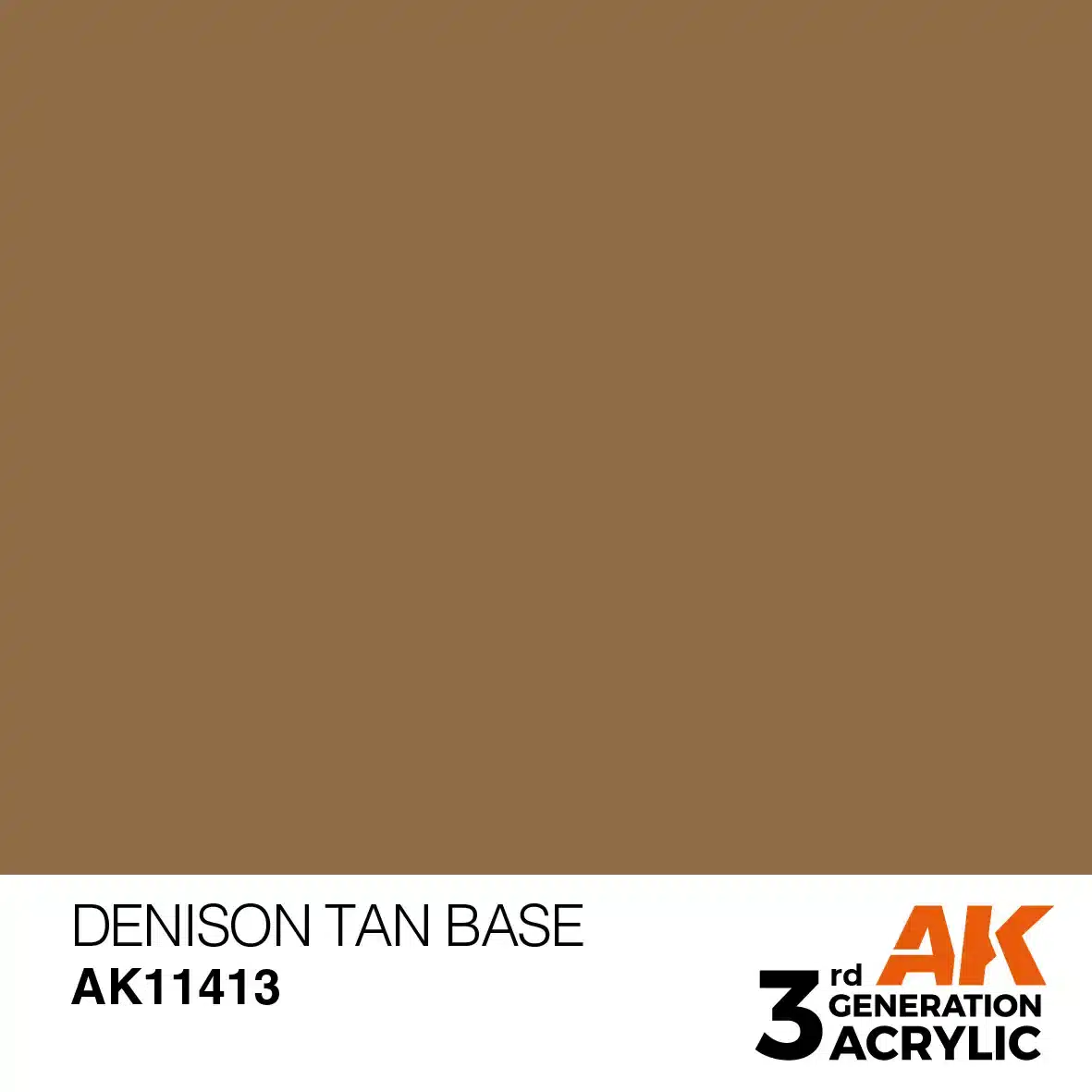 AK Interactive 11413, 17 ml. 3GEN Denison Tan Base Figür boyası - Görsel 2