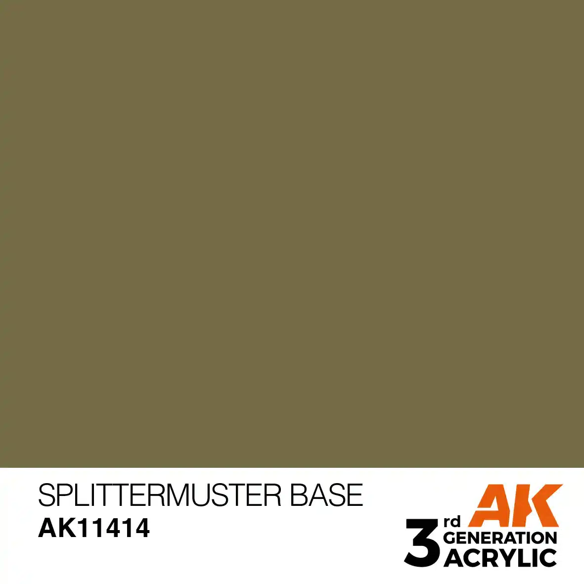 AK Interactive 11414, 17 ml. 3GEN Splittermuster Base Figür boyası - Görsel 2