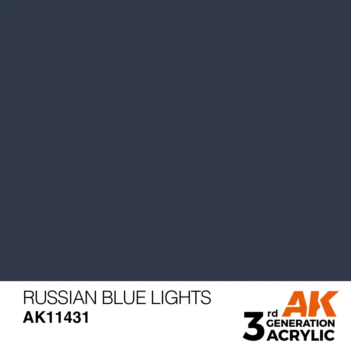 AK Interactive 11431, 17 ml. 3GEN Russian Blue Lights Figür boyası - Görsel 2
