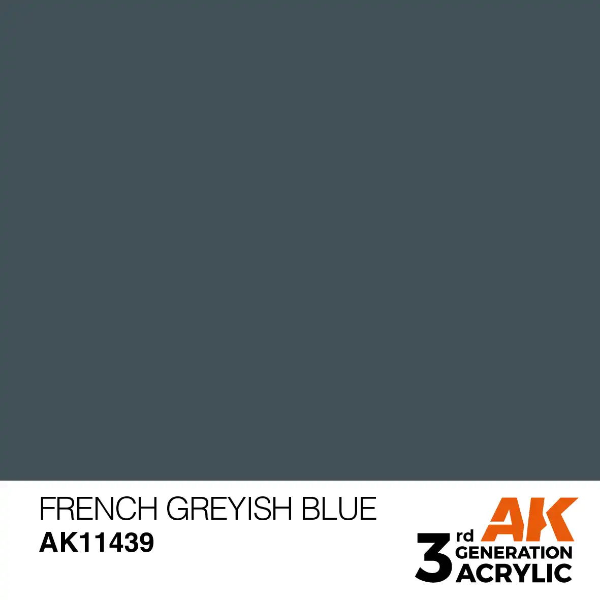 AK Interactive 11439, 17 ml. 3GEN French Greyish Blue Figür boyası - Görsel 2