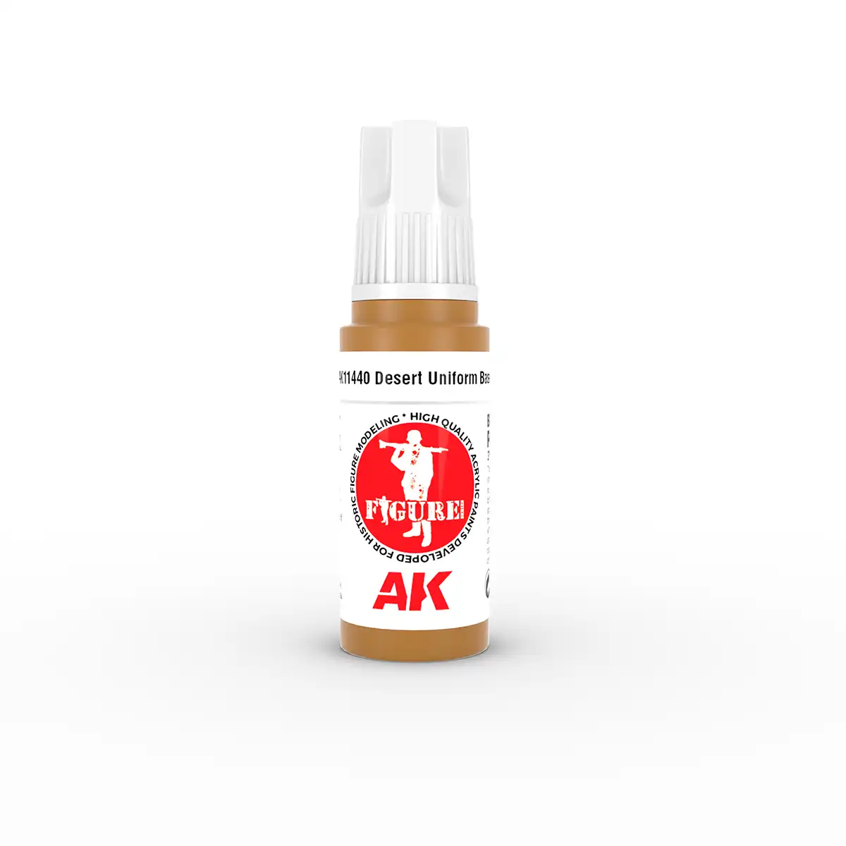 AK Interactive 11440, 17 ml. 3GEN Desert Uniform Base Figür boyası