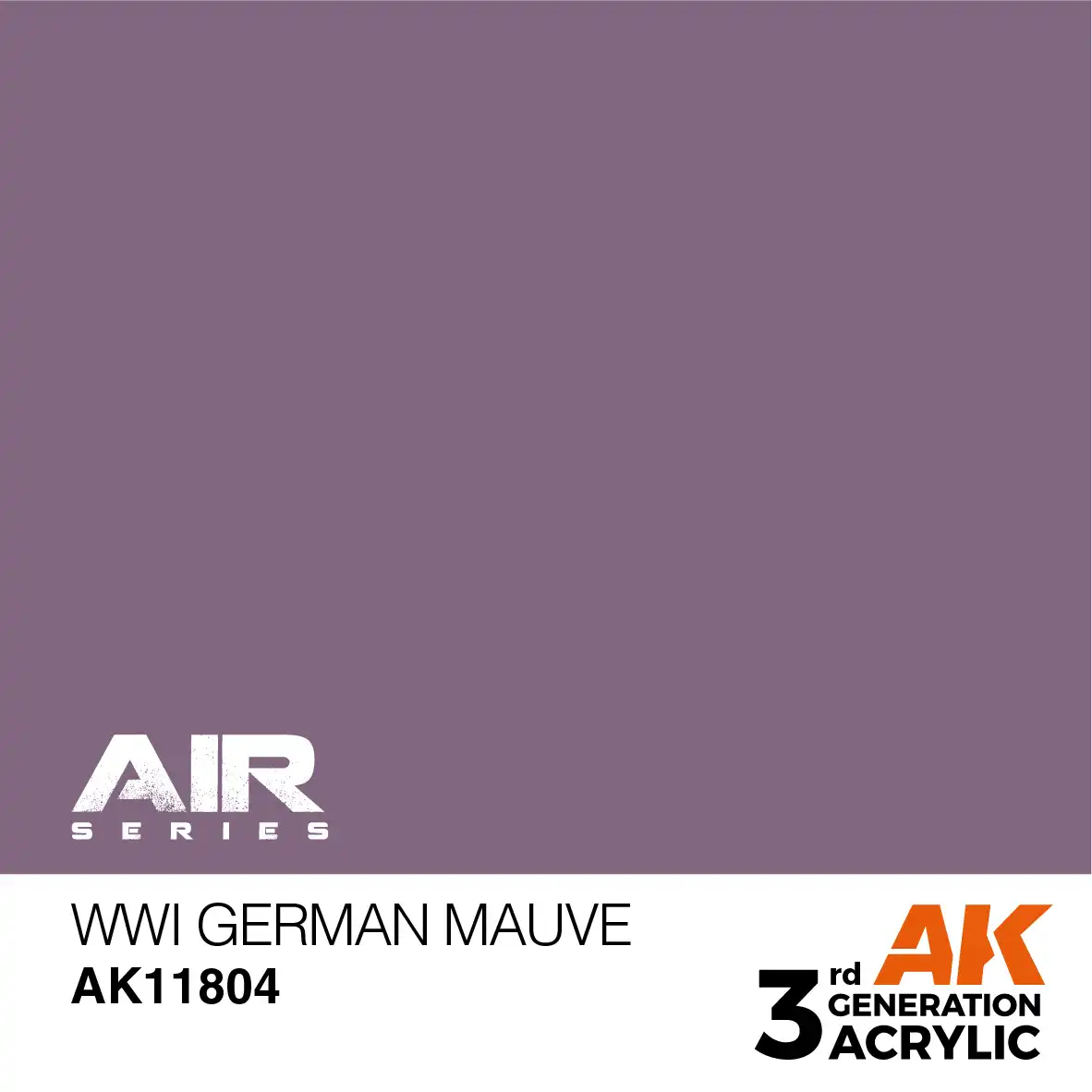 AK Interactive 11804, 17 ml. 3GEN WWI German Mauve Aircraft maket boyası - Görsel 2