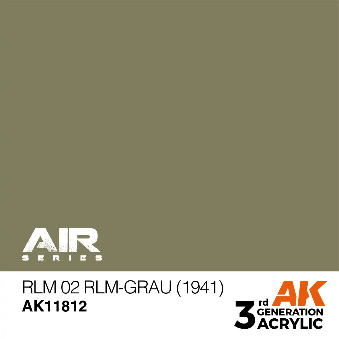 AK Interactive 11812, 17 ml. 3GEN RLM 02 RLM-Grau (1941) Aircraft maket boyası - Görsel 2