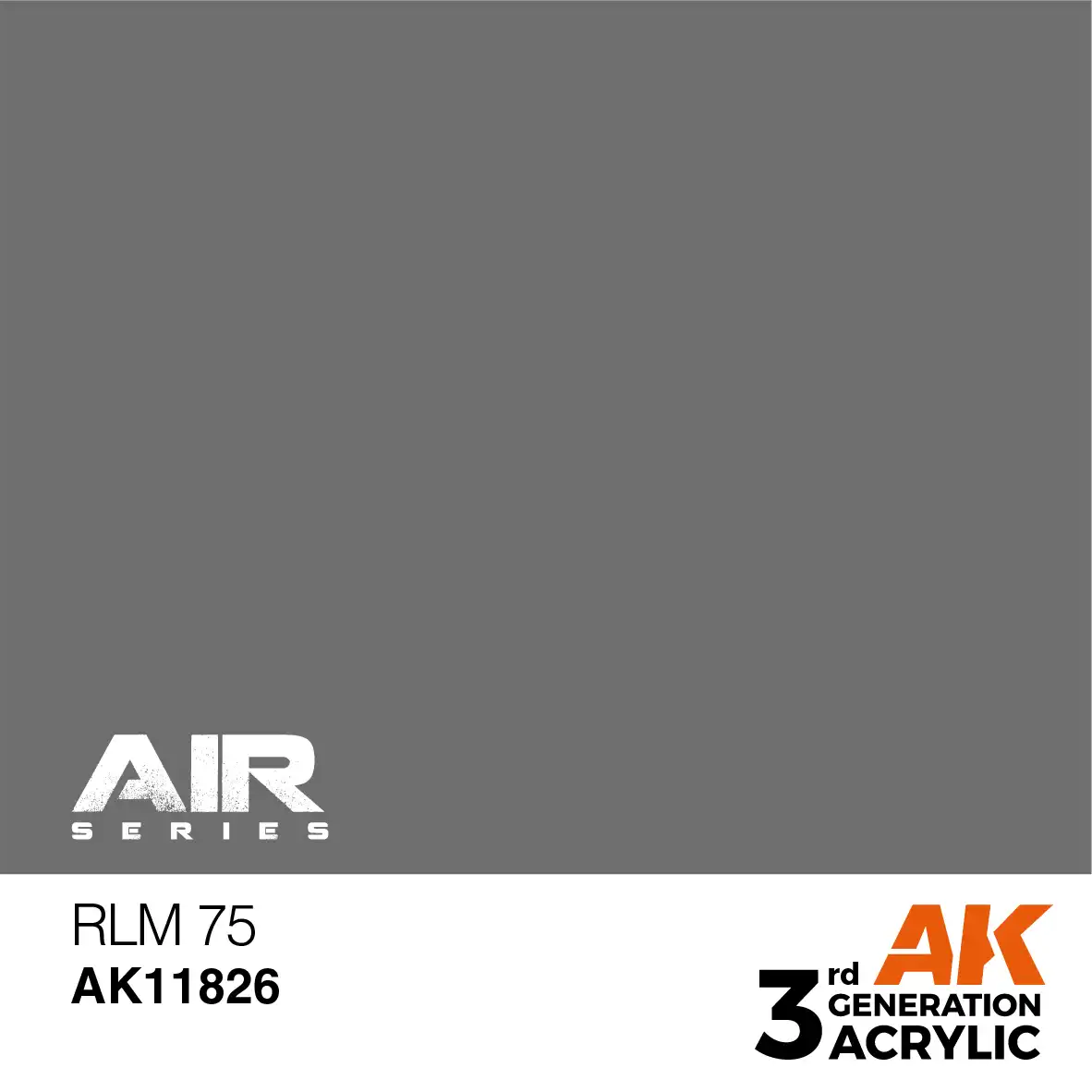 AK Interactive 11826, 17 ml. 3GEN RLM 75 Aircraft maket boyası - Görsel 2