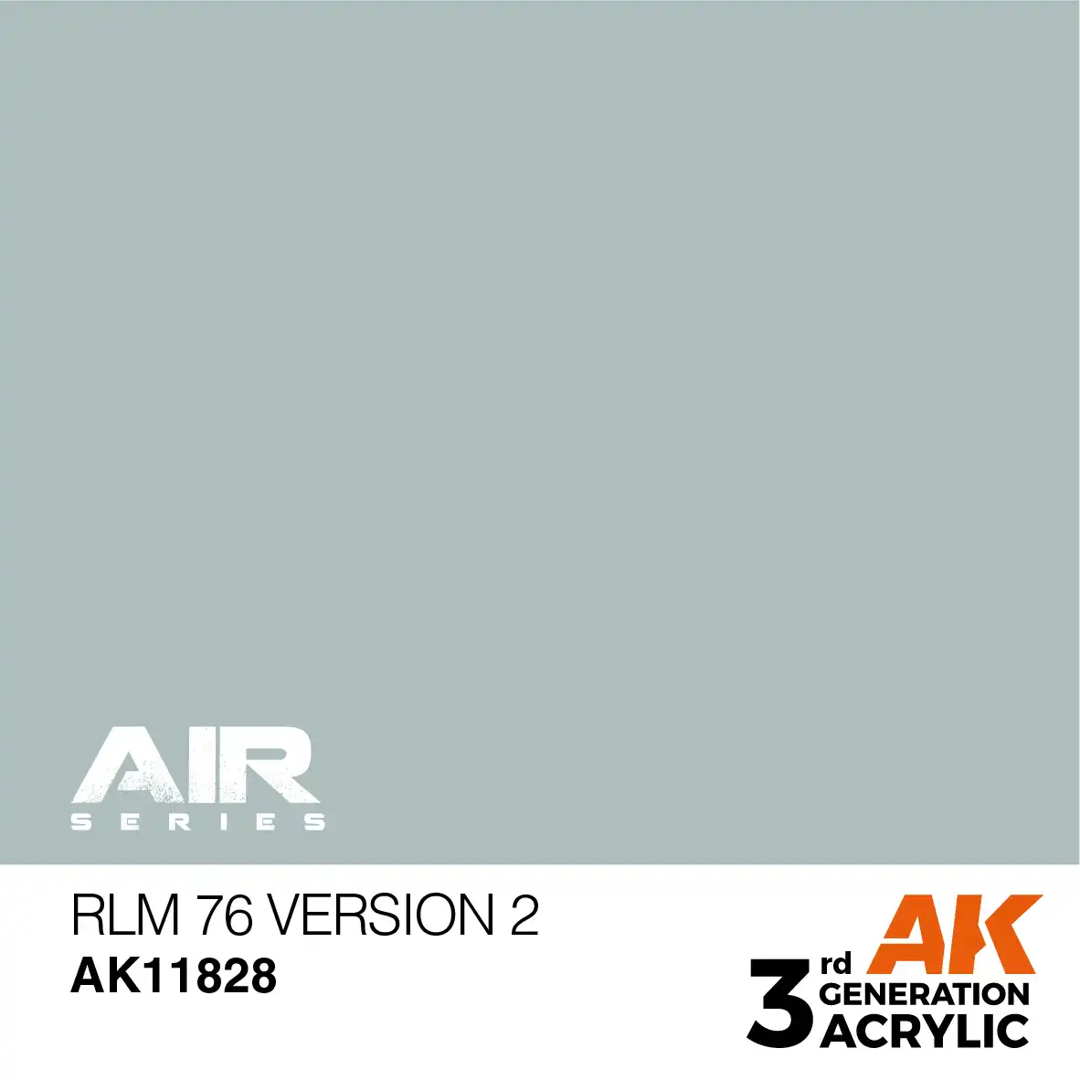 AK Interactive 11828, 17 ml. 3GEN RLM 76 Version 2 Aircraft maket boyası - Görsel 2