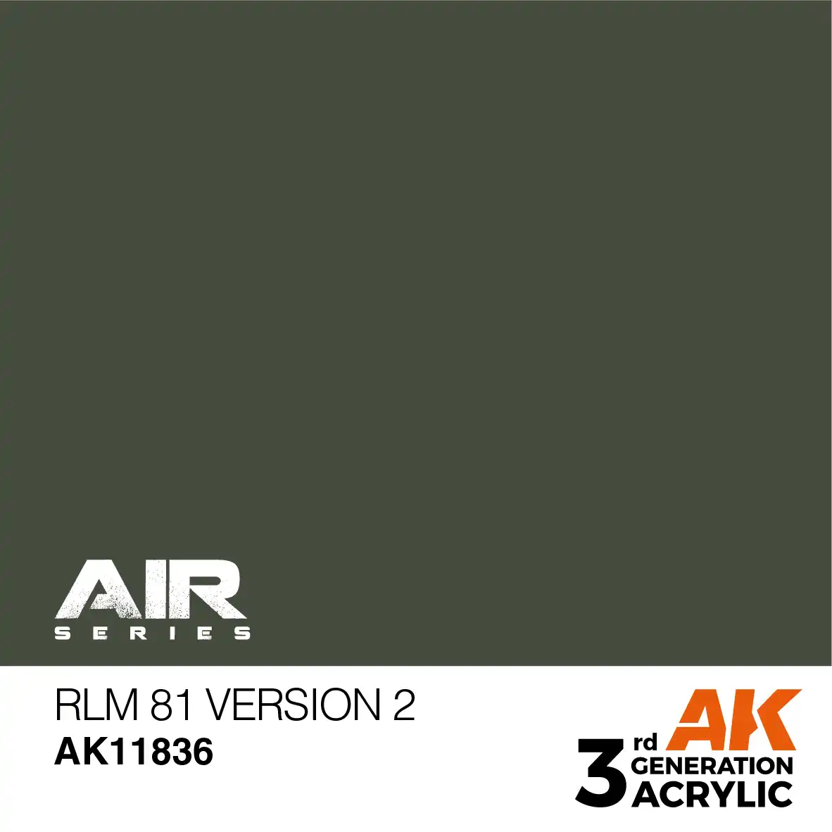 AK Interactive 11836, 17 ml. 3GEN RLM 81 Version 2 Aircraft maket boyası - Görsel 2