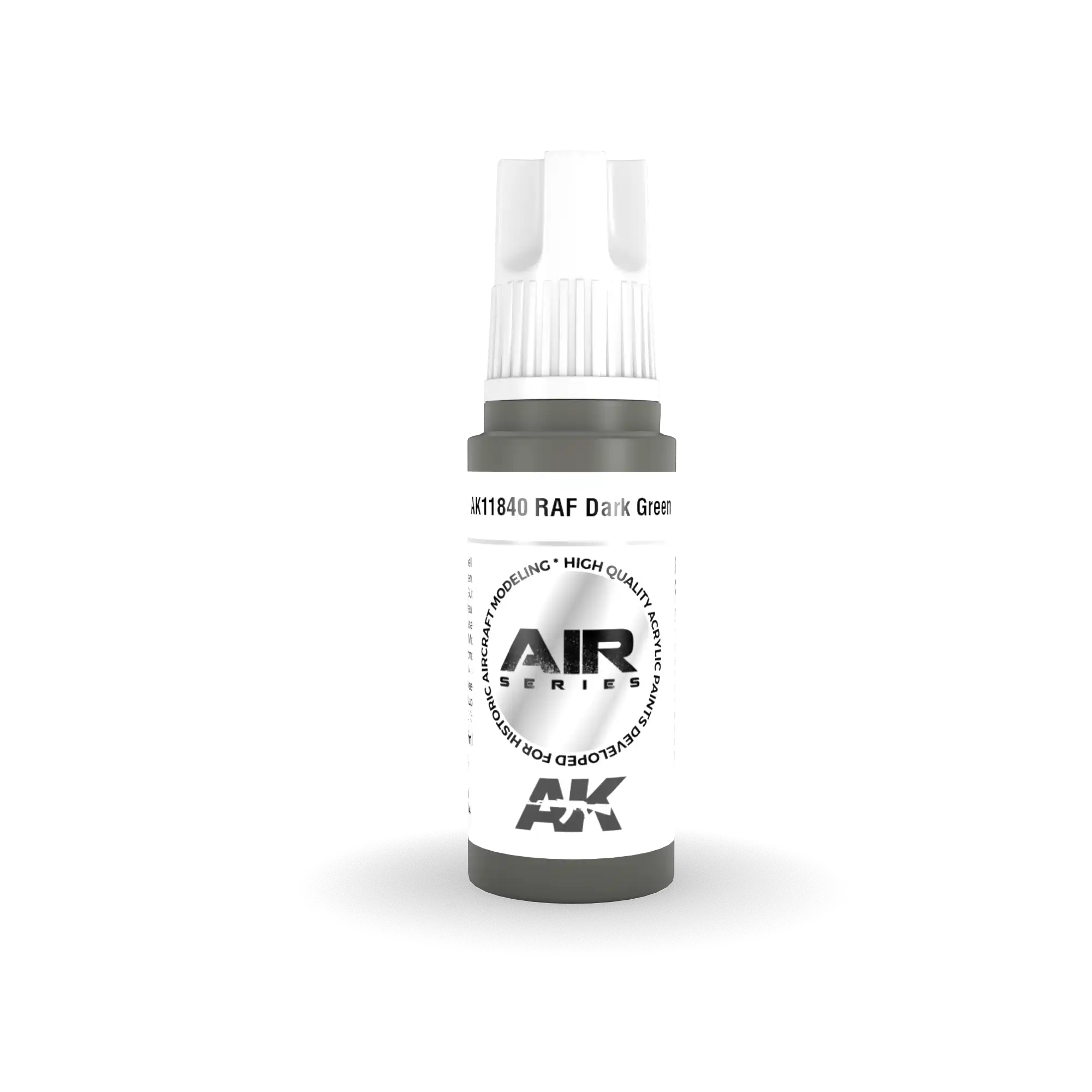 AK Interactive 11840, 17 ml. 3GEN RAF Dark Green Aircraft maket boyası