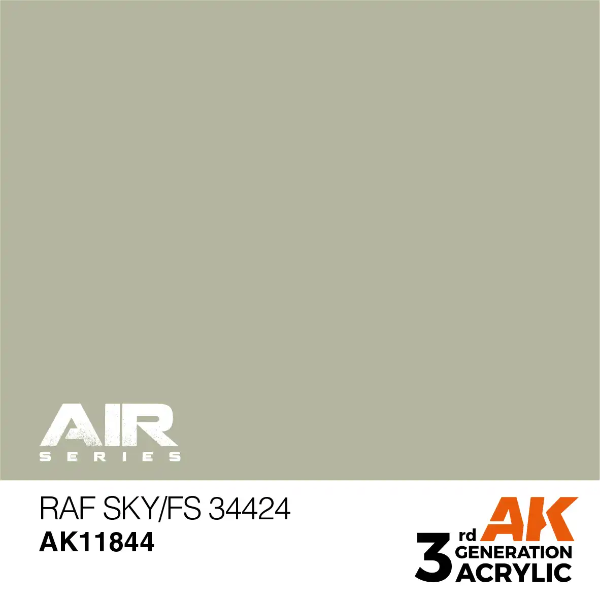 AK Interactive 11844, 17 ml. 3GEN RAF Sky / FS 34424 Aircraft maket boyası - Görsel 2