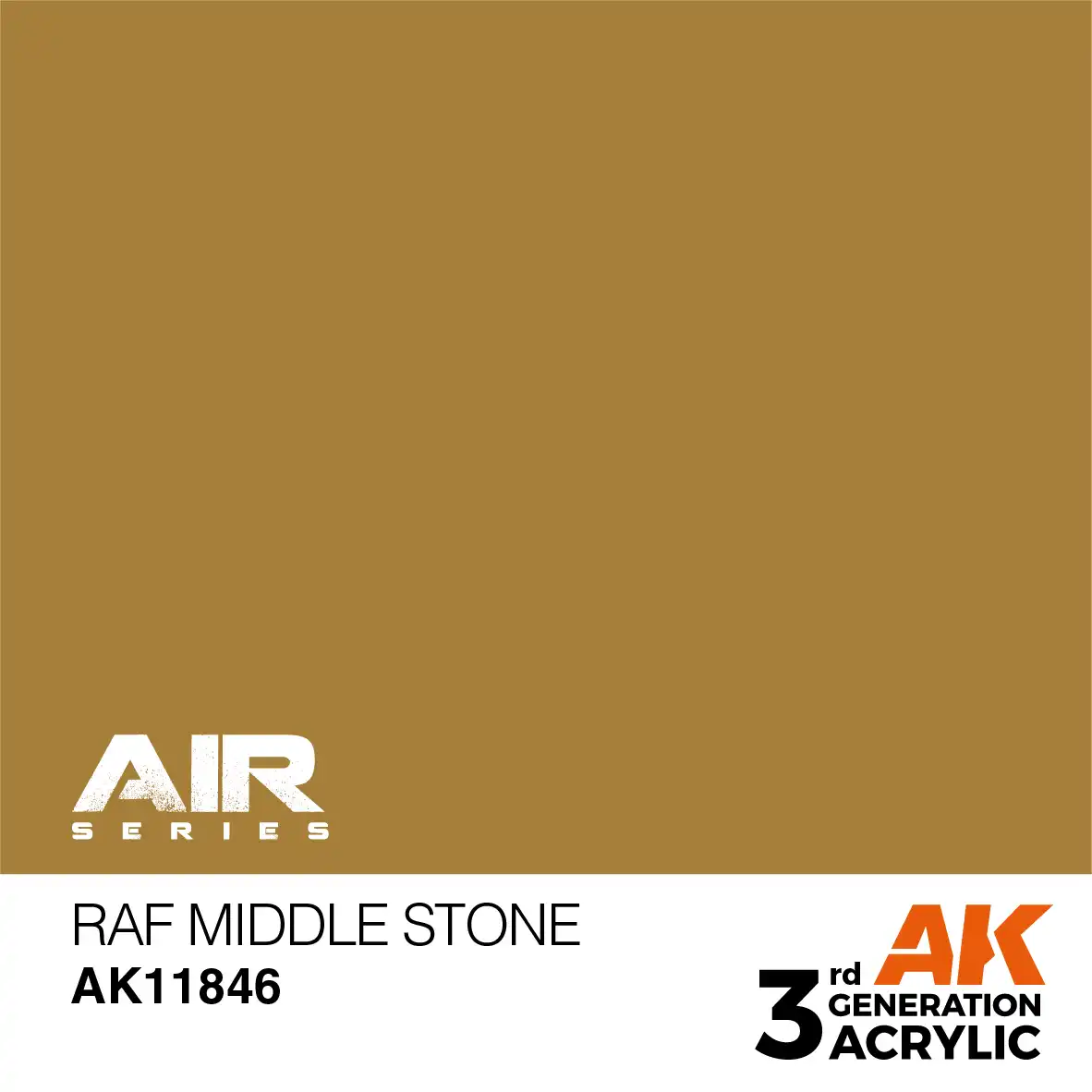AK Interactive 11846, 17 ml. 3GEN RAF Middle Stone Aircraft maket boyası - Görsel 2