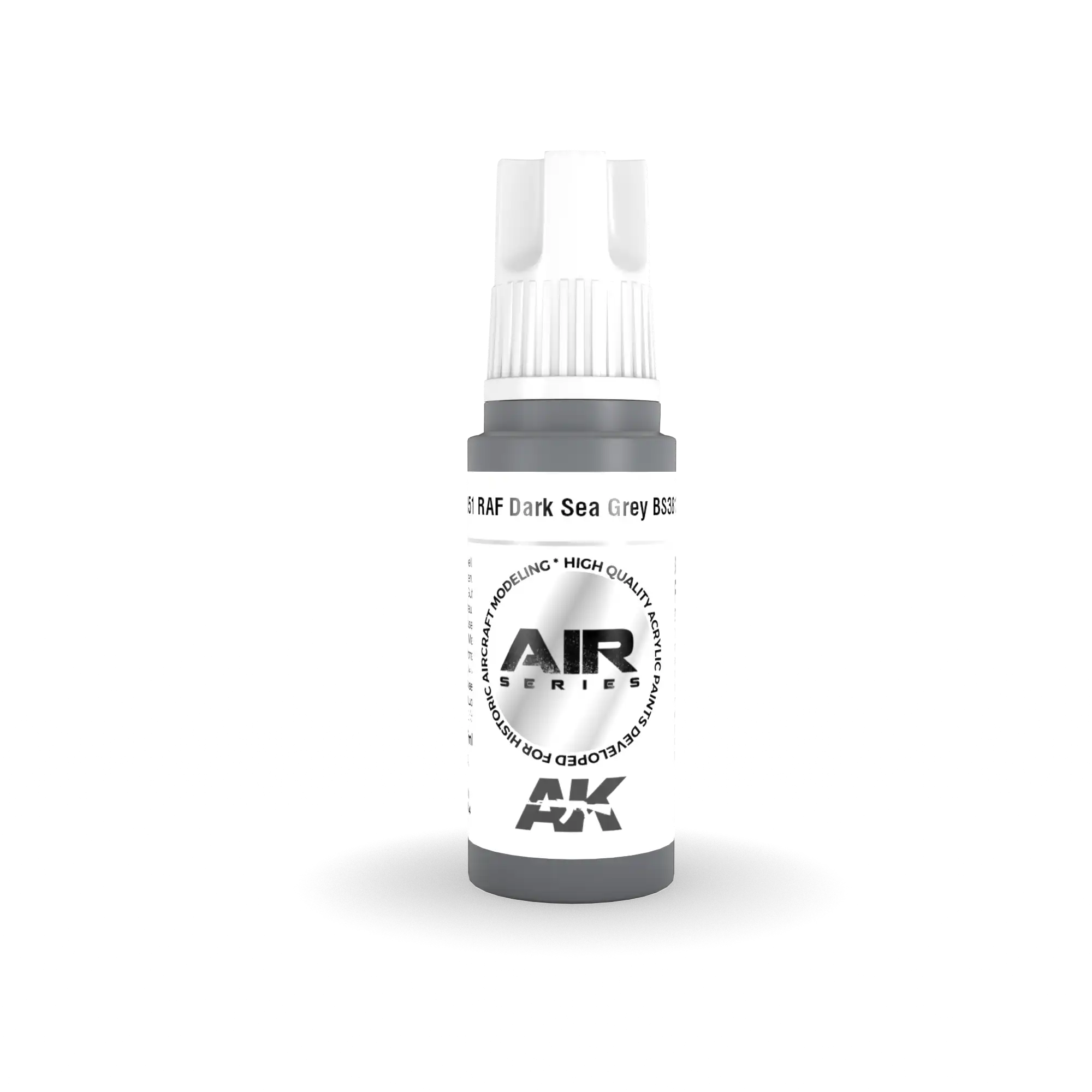 AK Interactive 11851, 17 ml. 3GEN RAF Dark Sea Grey BS381C/638 Aircraft maket boyası