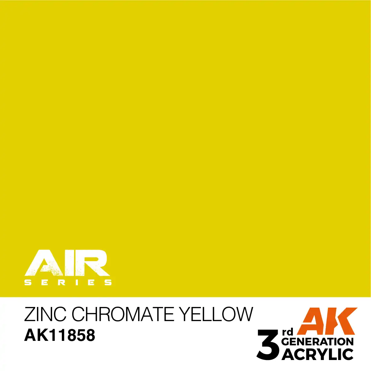 AK Interactive 11858, 17 ml. 3GEN Zinc Chromate Yellow Aircraft maket boyası - Görsel 2
