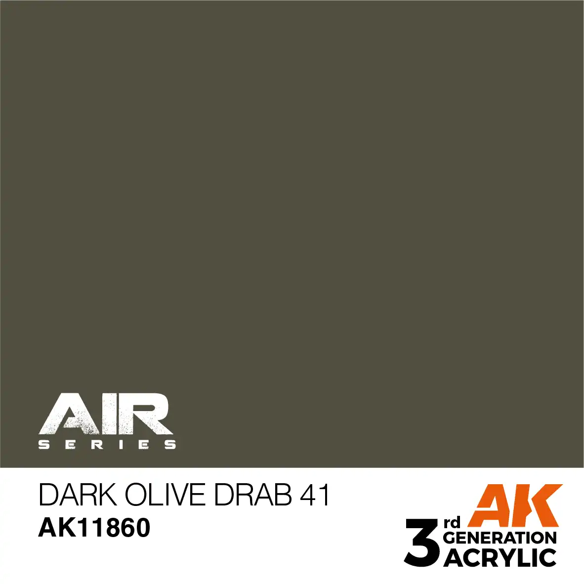 AK Interactive 11860, 17 ml. 3GEN Dark Olive Drab 41 Aircraft maket boyası - Görsel 2