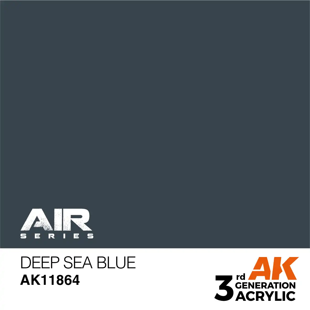 AK Interactive 11864, 17 ml. 3GEN Deep Sea Blue Aircraft maket boyası - Görsel 2