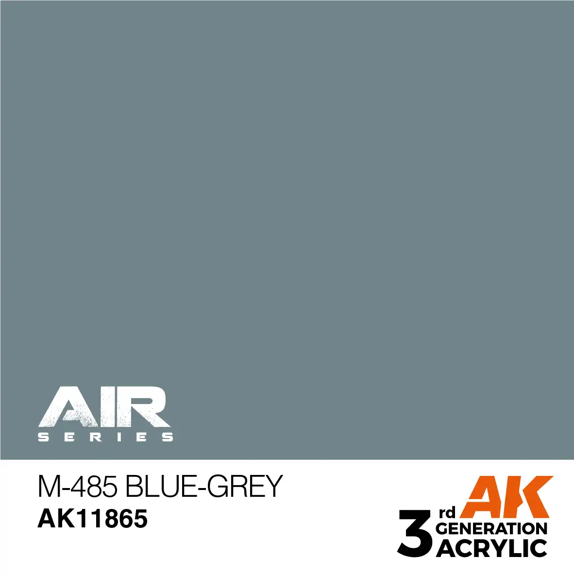 AK Interactive 11865, 17 ml. 3GEN M-485 Blue-Grey Aircraft maket boyası - Görsel 2