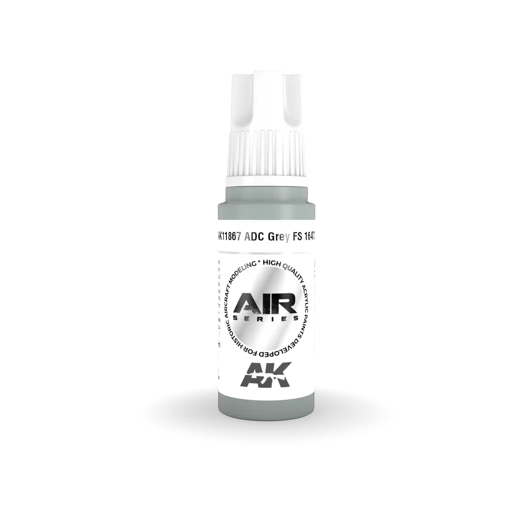 AK Interactive 11867, 17 ml. 3GEN ADC Grey FS 16473 Aircraft maket boyası