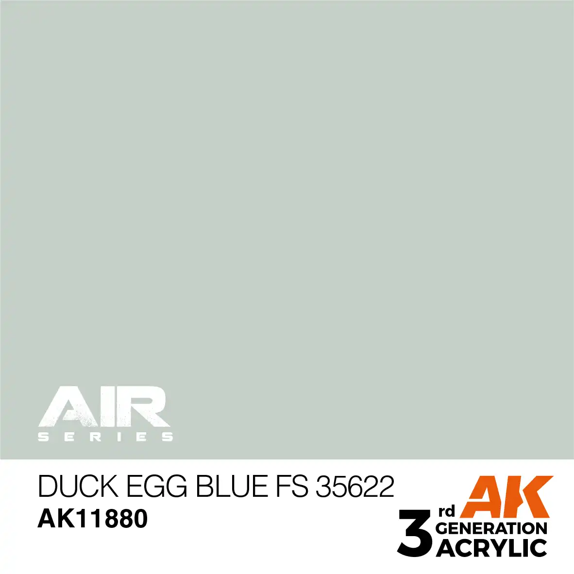 AK Interactive 11880, 17 ml. 3GEN Duck Egg Blue FS 35622 Aircraft maket boyası - Görsel 2
