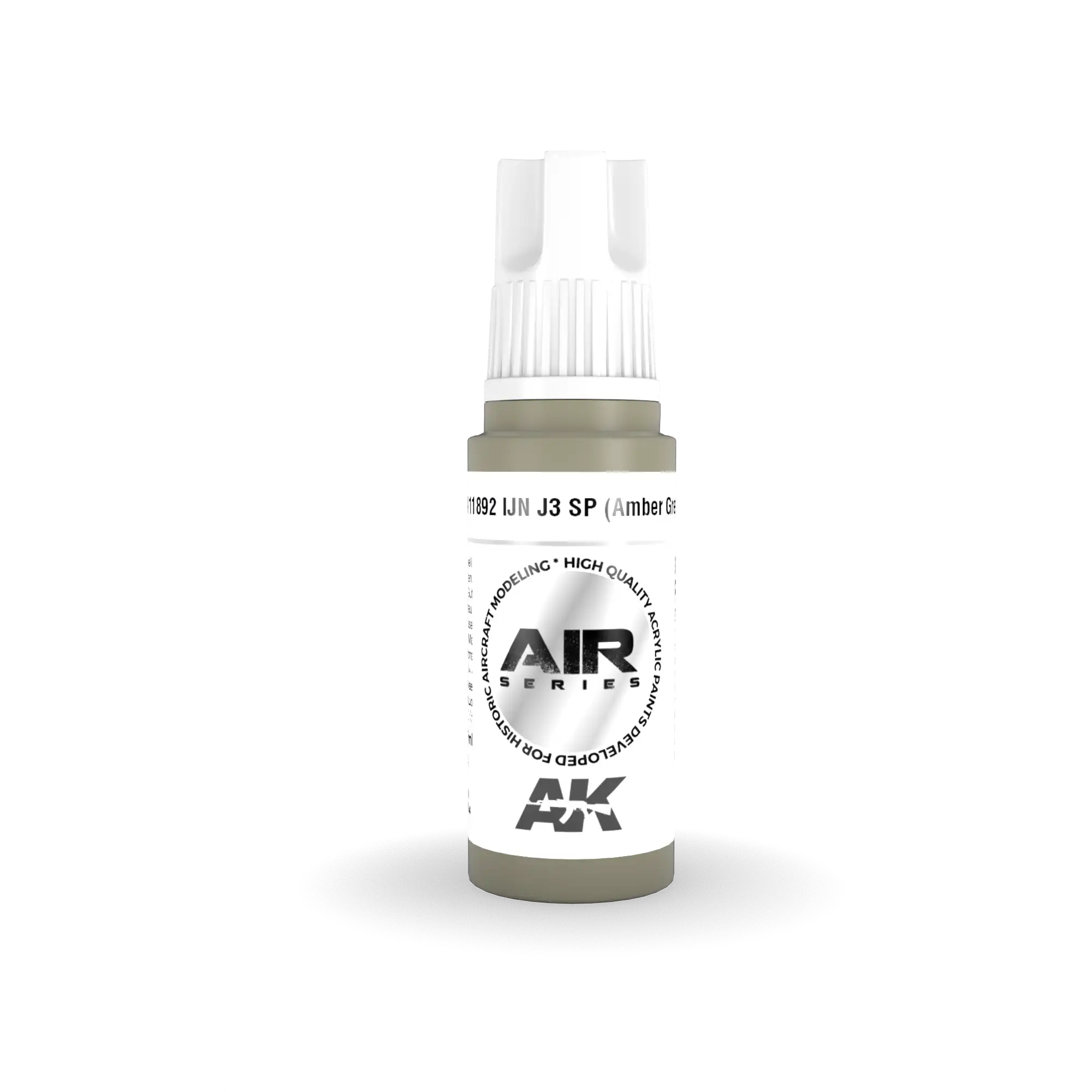 AK Interactive 11892, 17 ml. 3GEN IJN J3 SP (Amber Grey) Aircraft maket boyası