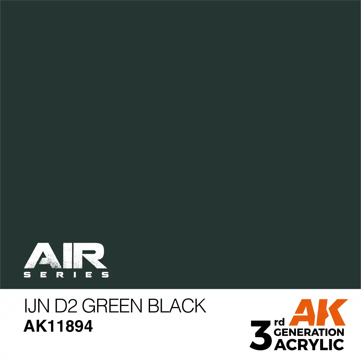 AK Interactive 11894, 17 ml. 3GEN IJN D2 Green Black Aircraft maket boyası - Görsel 2