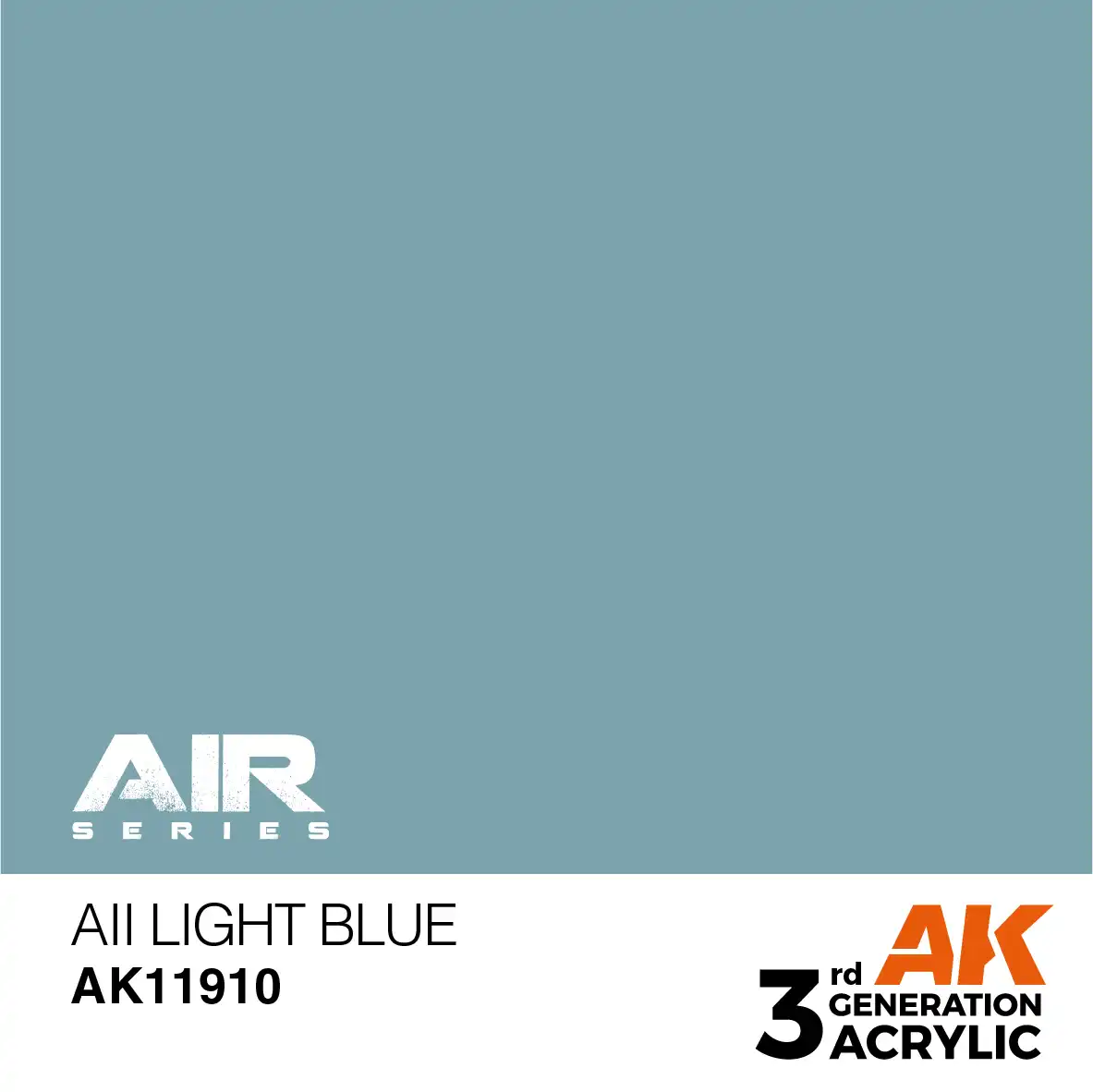 AK Interactive 11910, 17 ml. 3GEN AII Light Blue Aircraft maket boyası - Görsel 2