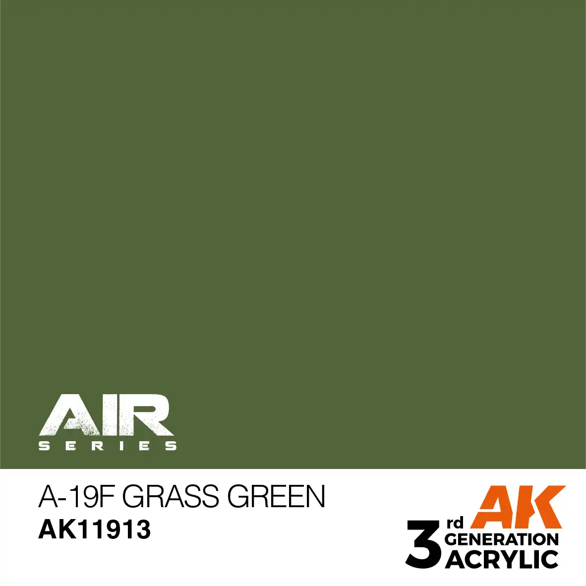 AK Interactive 11913, 17 ml. 3GEN A-19f Grass Green Aircraft maket boyası - Görsel 2
