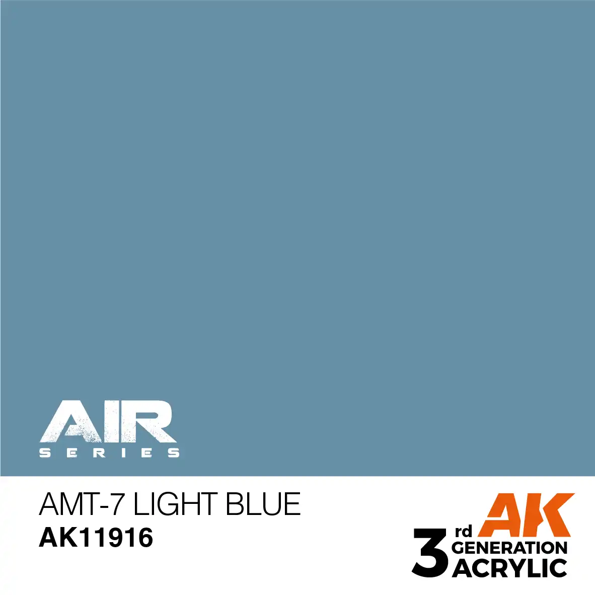AK Interactive 11916, 17 ml. 3GEN AMT-7 Light Blue Aircraft maket boyası - Görsel 2