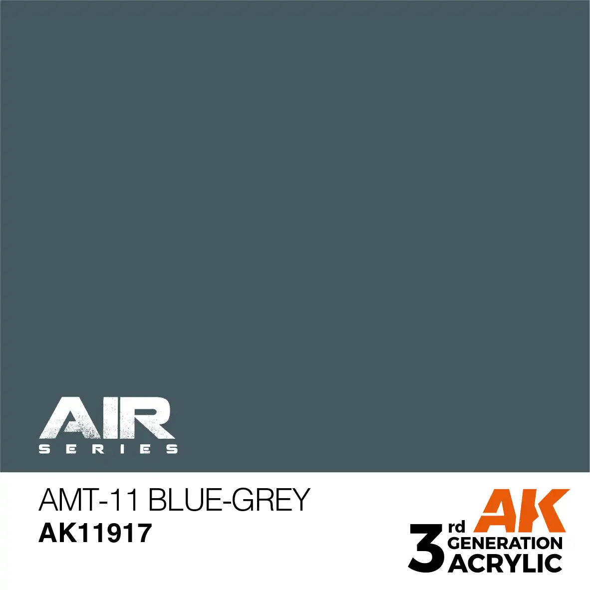 AK Interactive 11917, 17 ml. 3GEN AMT-11 Blue-Grey Aircraft maket boyası - Görsel 2