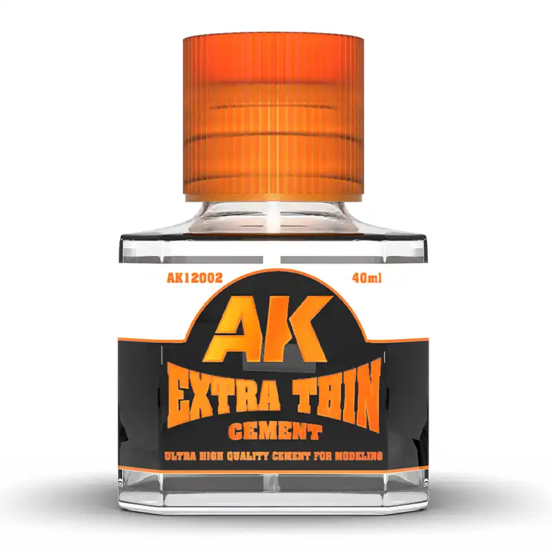 AK Interactive 12002 40 ml. Extra İnce Plastik Yapıştırıcı