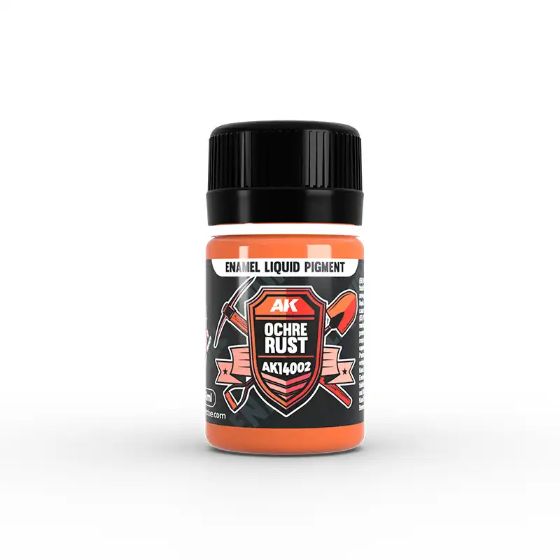 AK Interactive 14002, 35 ml. Koyu Pas AFV Sıvı Pigment