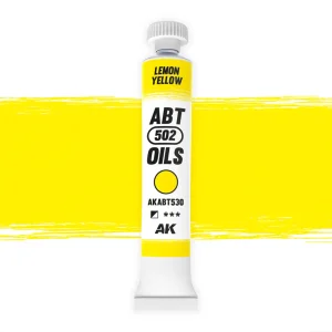 AK Interactive ABT540, 20 ml. Lemon Yellow Yağlı Boya