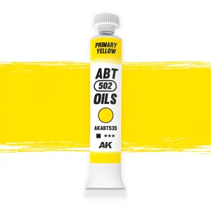AK Interactive ABT545, 20 ml. Primary Yellow Yağlı Boya