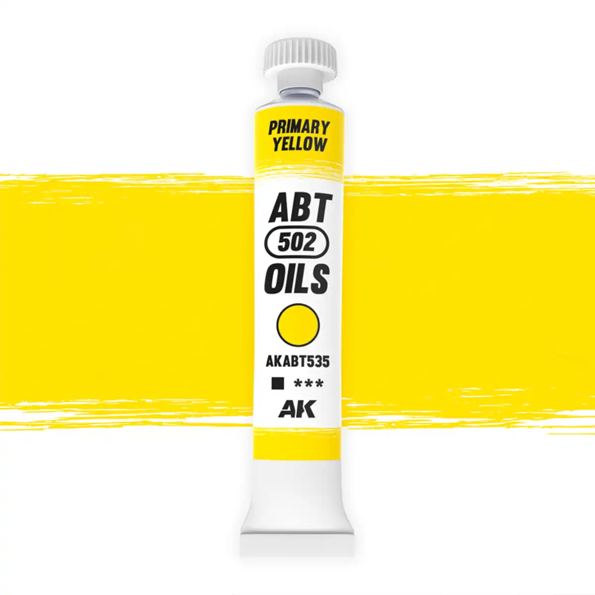 AK Interactive ABT545, 20 ml. Primary Yellow Yağlı Boya