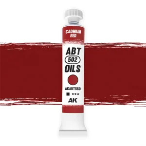 AK Interactive ABT610, 20 ml. Cadmium red Yağlı Boya