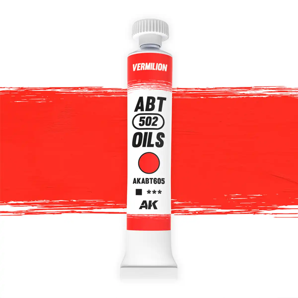 AK Interactive ABT615, 20 ml. Vermilion Yağlı Boya